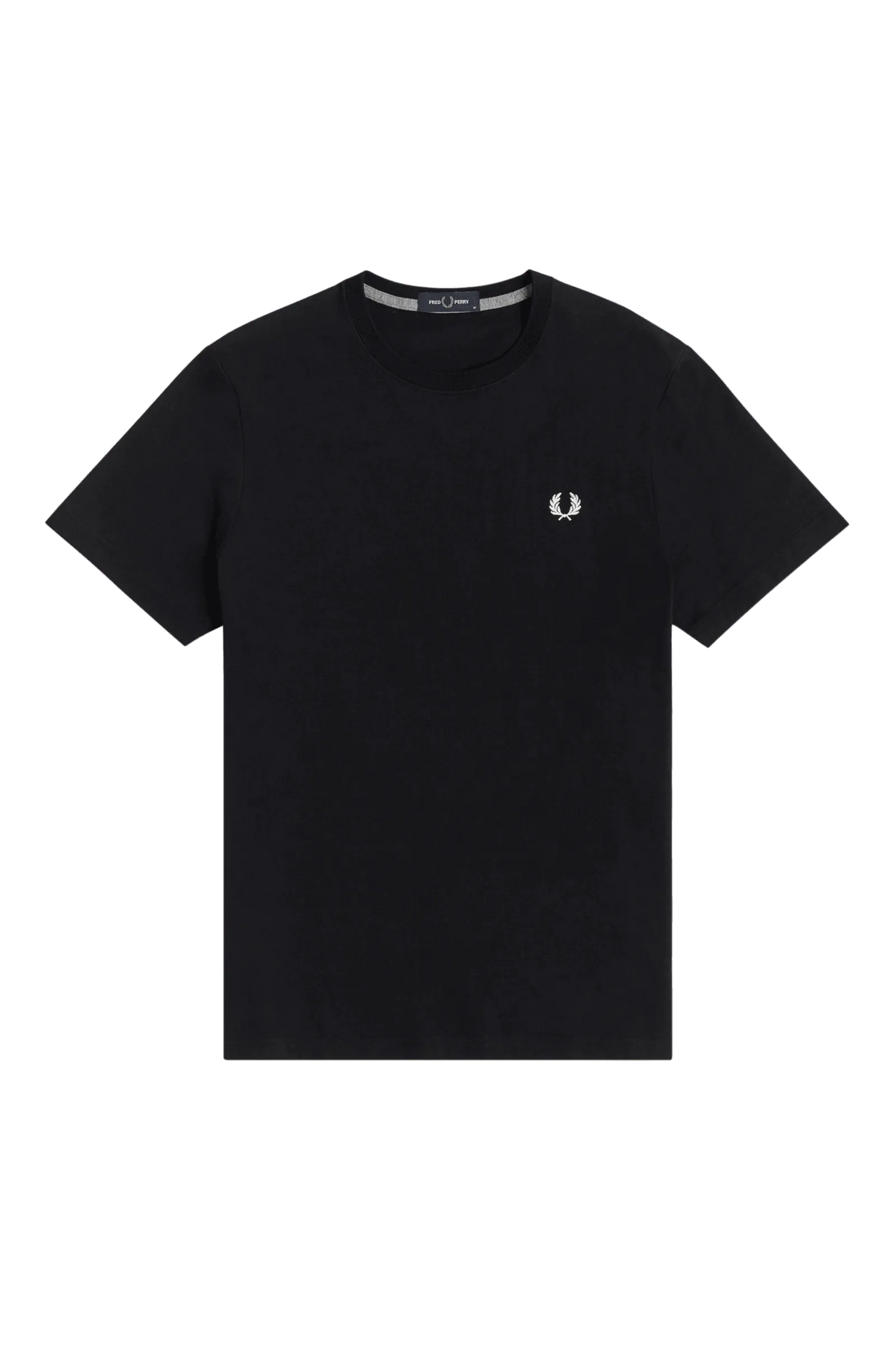 Fred Perry M1600 Black T shirt ECRU