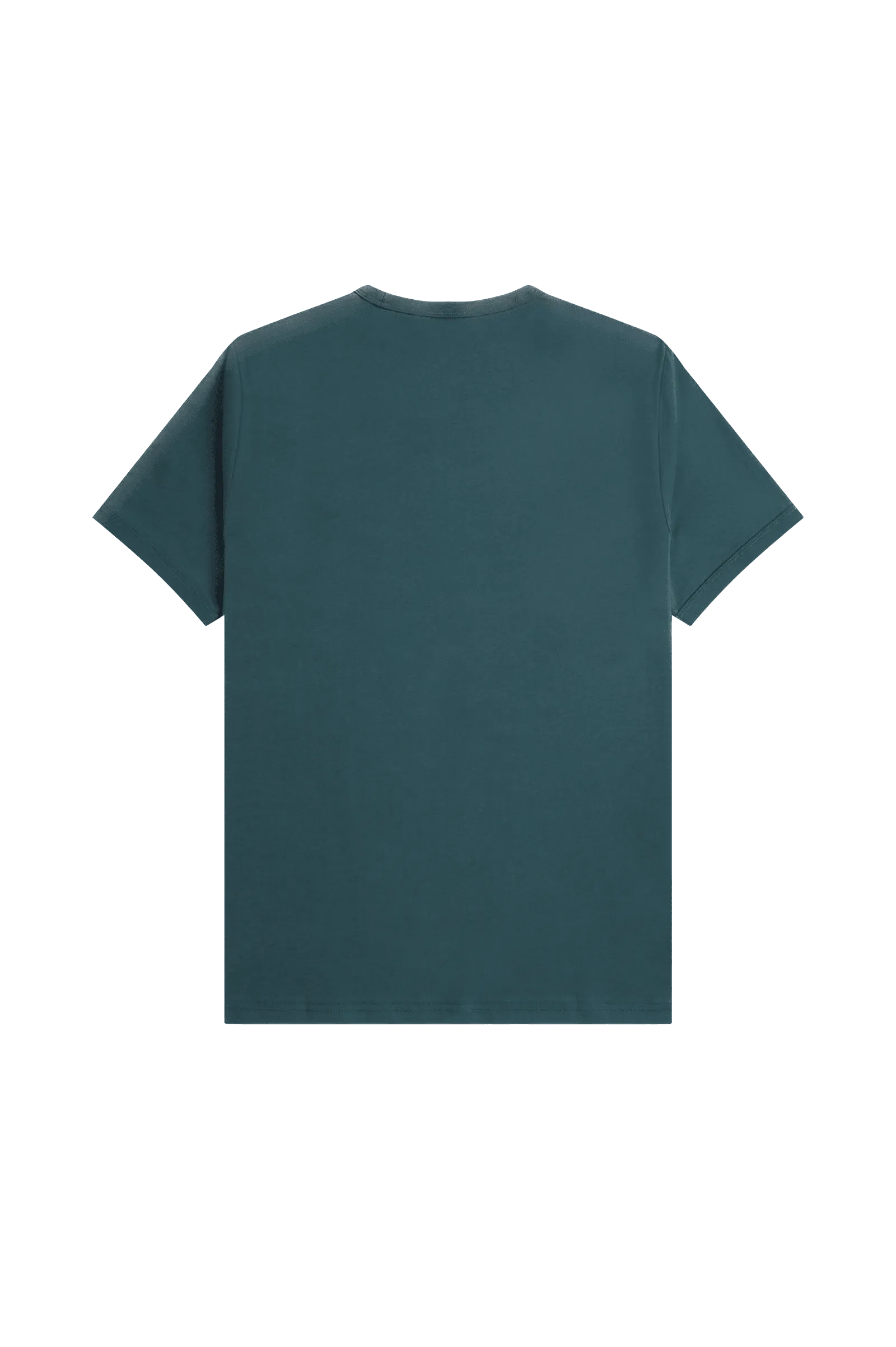 Camiseta Fred Perry Ringer M3519 Azul petróleo - ECRU