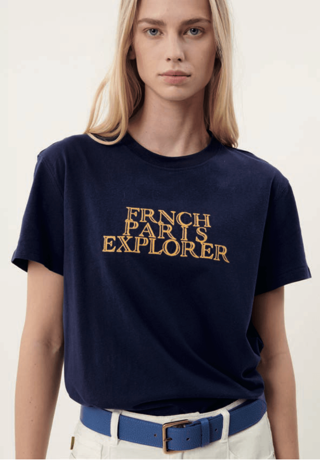 Camiseta FRNCH Segolene - ECRU
