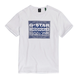 Camiseta G-Star Bandana - ECRU