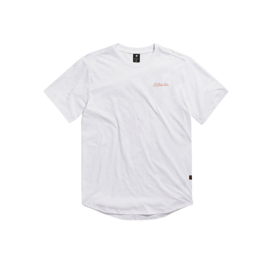 Camiseta G-STAR Black Graphic Lash White - ECRU