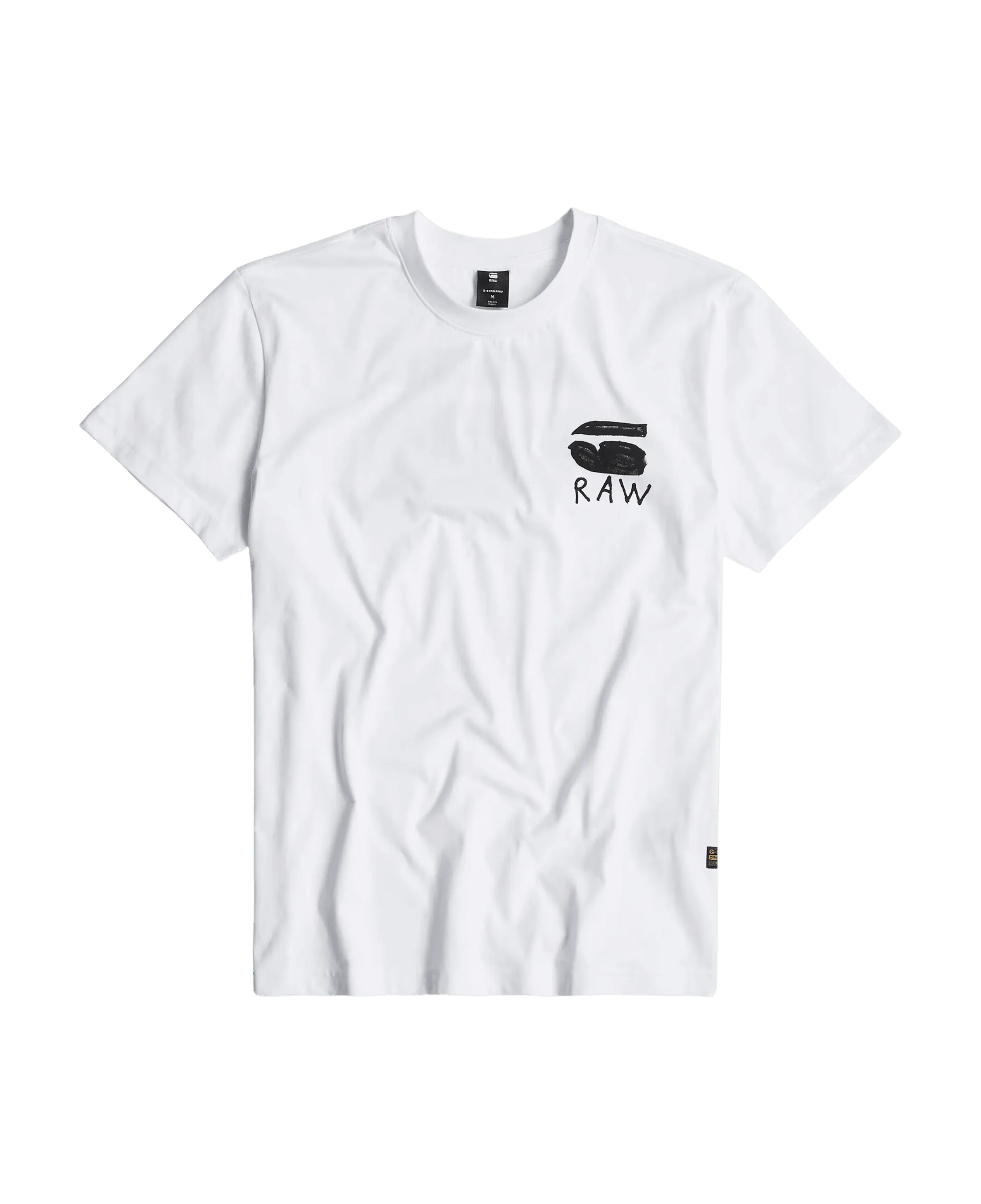 Camiseta G-STAR Burger Back Print - ECRU