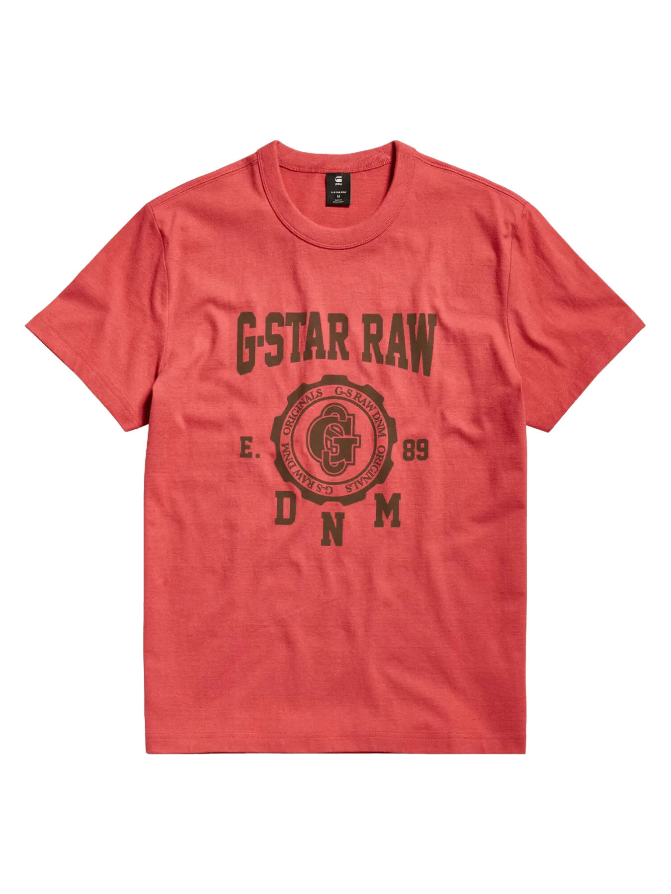 Camiseta G-STAR Collegic Finch - ECRU