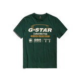 Camiseta G-Star Raw Old Skool Originals Laub - ECRU