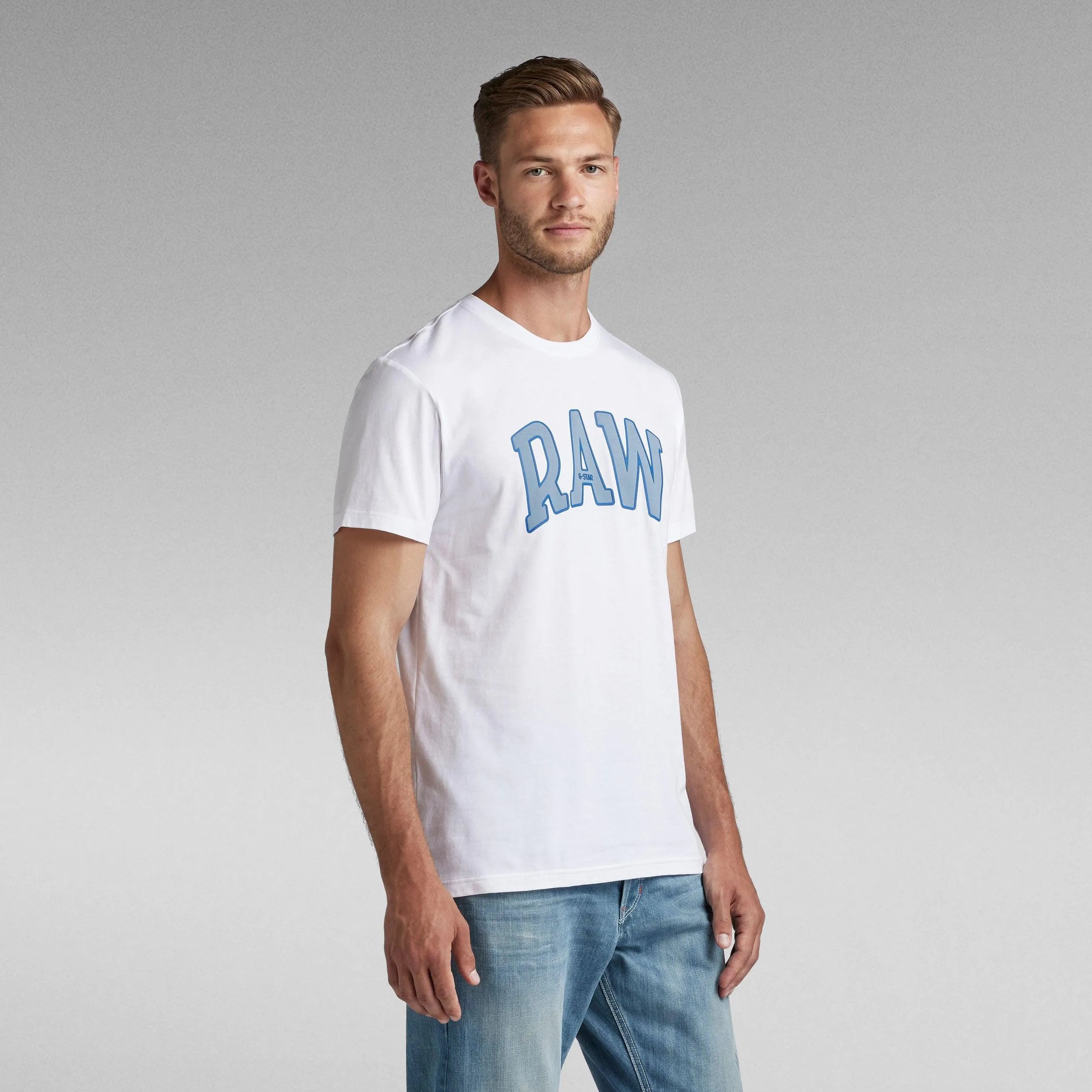Camiseta G-Star Raw University - ECRU