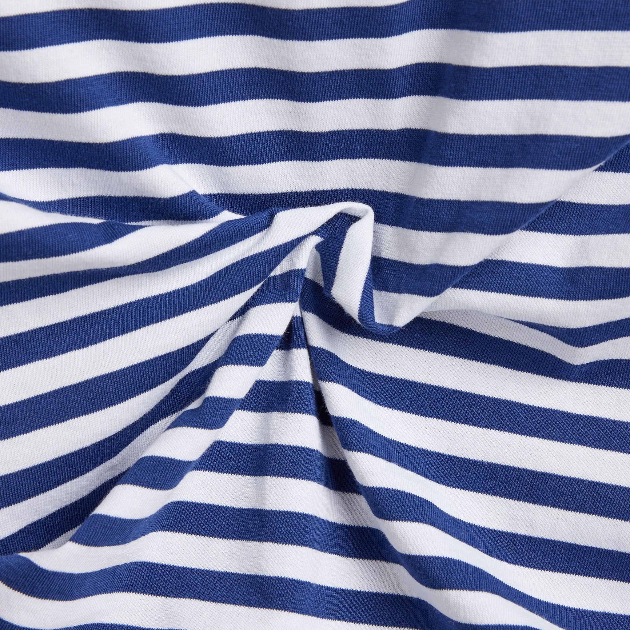 Camiseta G-Star Stripe White Ballpen Blue - ECRU