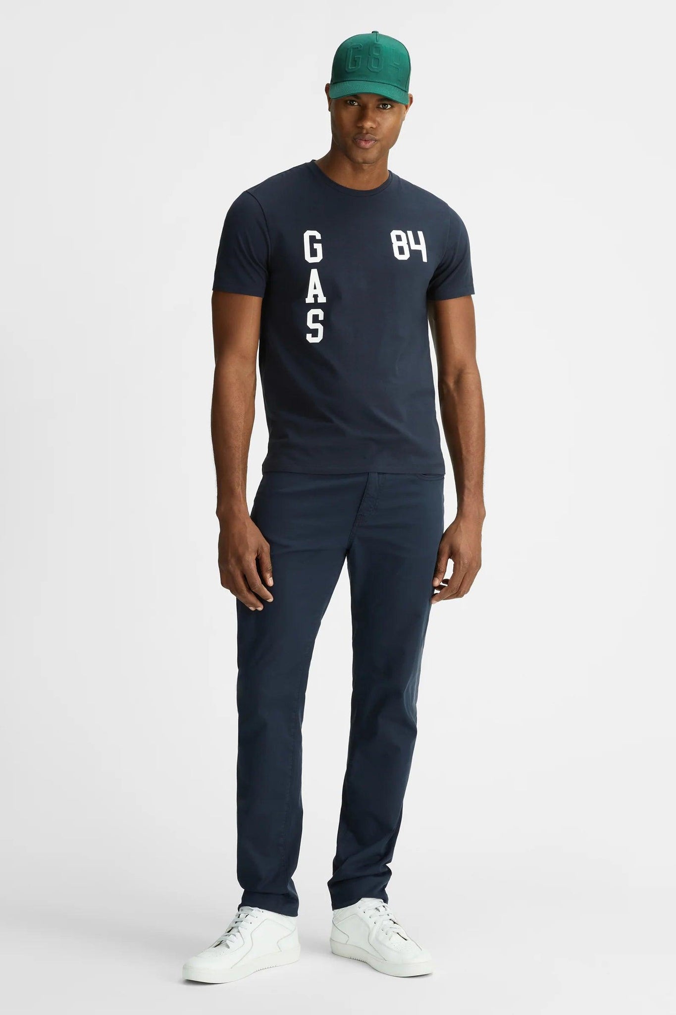 Camiseta GAS Jeans Scuba/S Brand G84 - ECRU