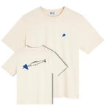 Camiseta Heart Ivory Bask in the Sun