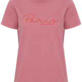 Camiseta ICHI Kamille Heather Rose - ECRU