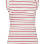 Camiseta ICHI Louisany Goldfinch - ECRU