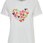 Camiseta ICHI Ossi - ECRU