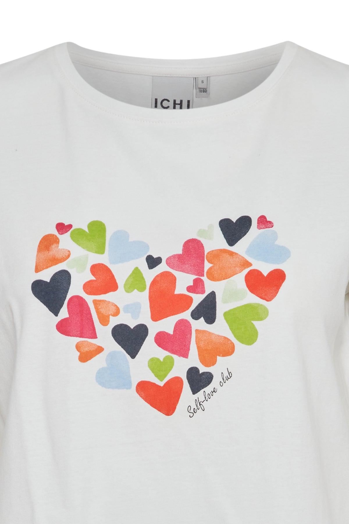 Camiseta ICHI Ossi - ECRU
