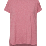 Camiseta ICHI Rebel Heather Rose - ECRU