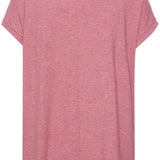 Camiseta ICHI Rebel Heather Rose - ECRU