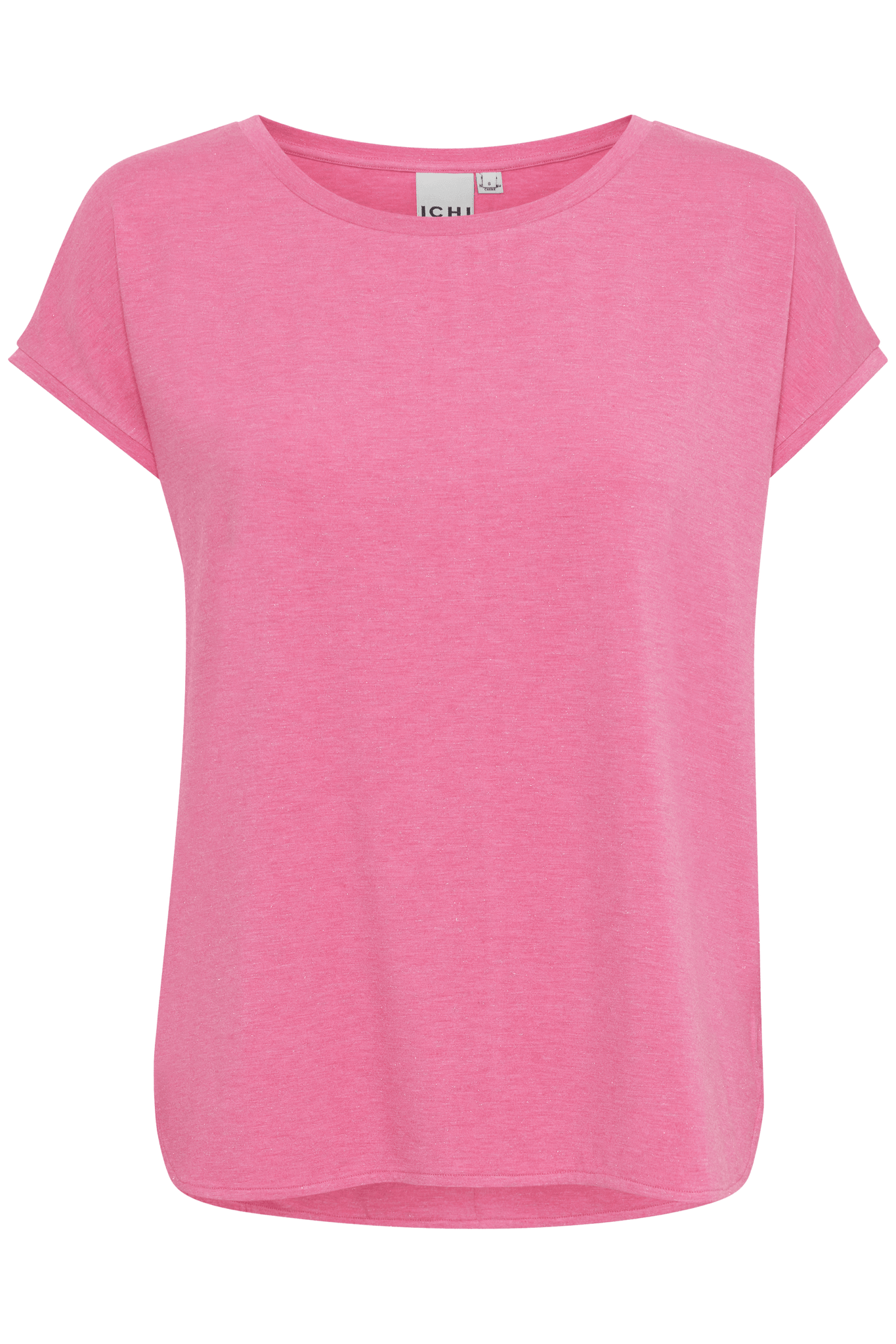 Camiseta ICHI Rebel Super Pink - ECRU