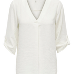 Camiseta JDY Divya Cloud Dancer - ECRU