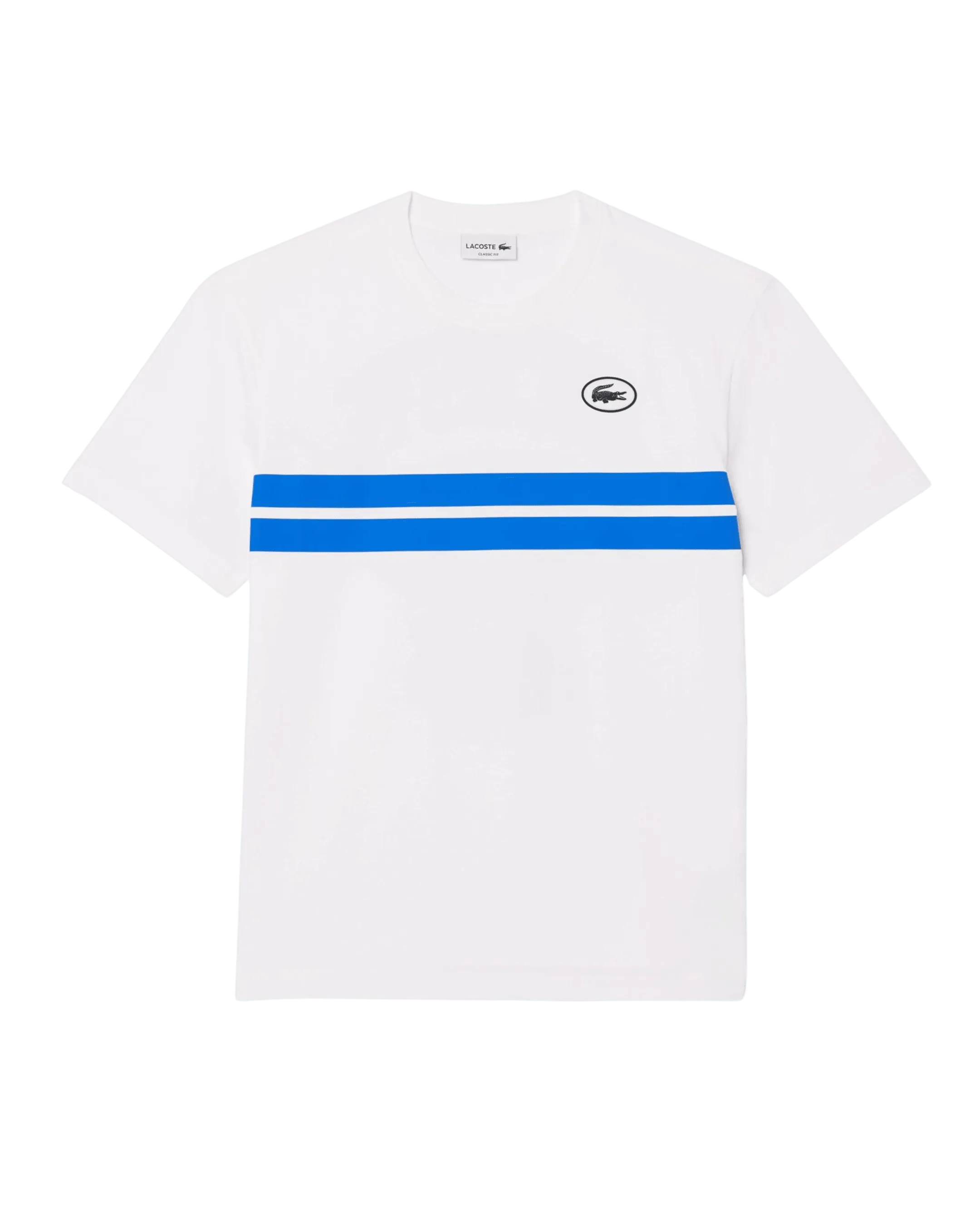 Camiseta LACOSTE Heritage Blanco - ECRU
