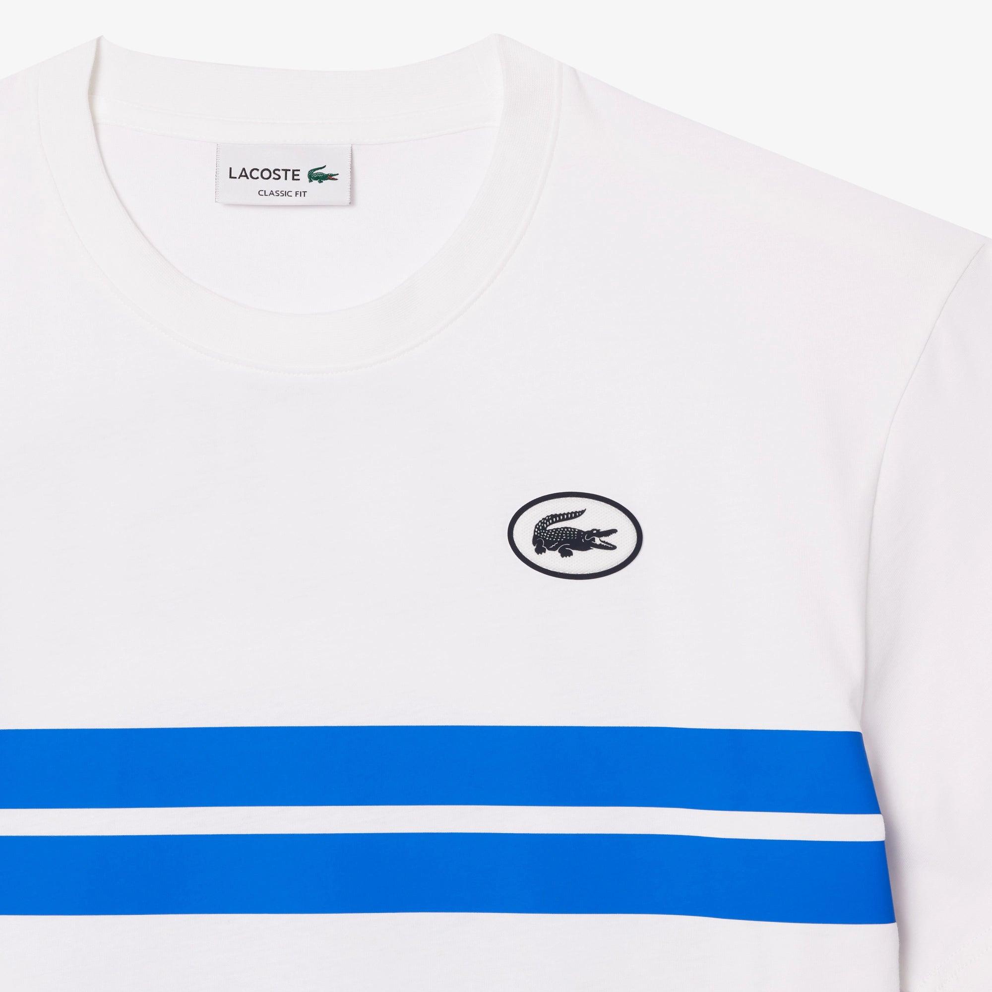 Camiseta LACOSTE Heritage Blanco - ECRU