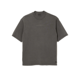 Camiseta Lacoste loose fit de punto de algodón - ECRU