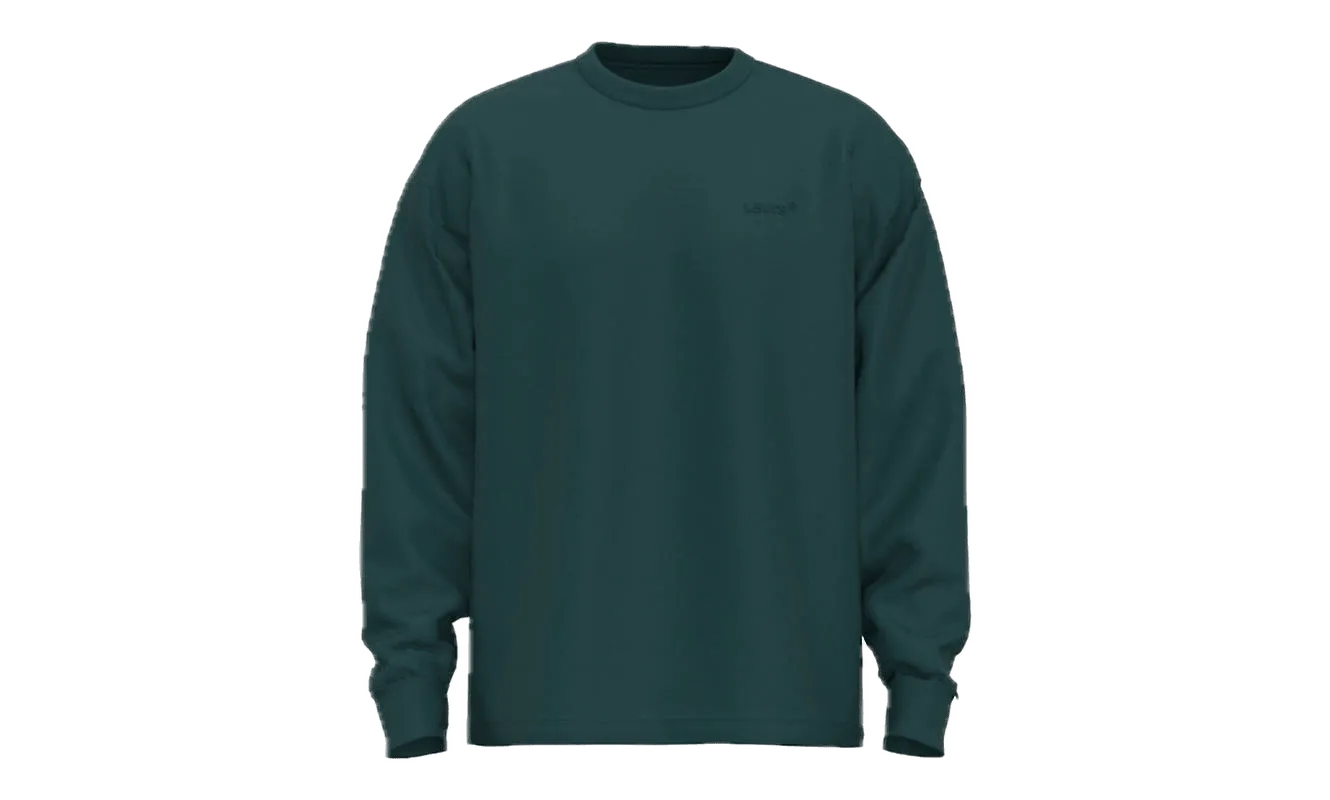 Camiseta Levi's® Garment Dye Darkest Spruce Green - ECRU