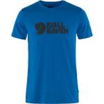 Camiseta Logo Fjällräven Alpine Blue - ECRU
