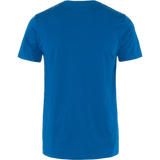 Camiseta Logo Fjällräven Alpine Blue - ECRU