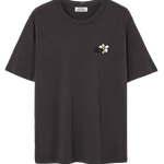 Camiseta Loreak Mendian TS Marga Fine Dark Chocolate - ECRU