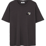 Camiseta Loreak Mendian TS Marga Fine Dark Chocolate - ECRU