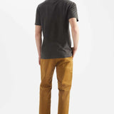 Camiseta Loreak Mendian TS Marga Fine Dark Chocolate - ECRU