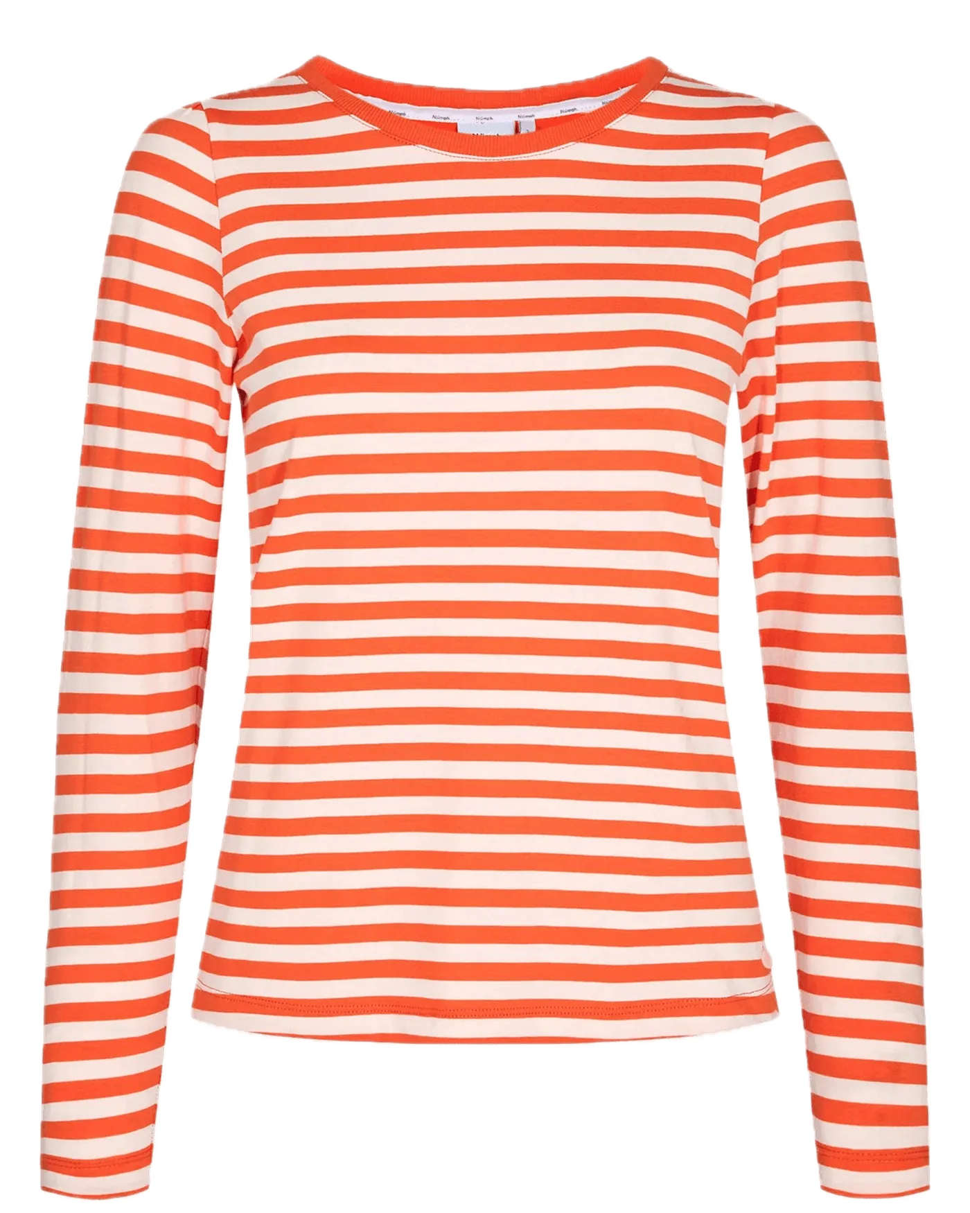 Camiseta Nümph Dizzy Red Orange - ECRU