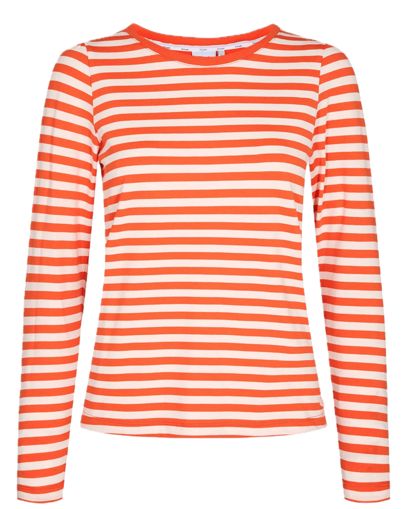 Camiseta Nümph Dizzy Red Orange - ECRU