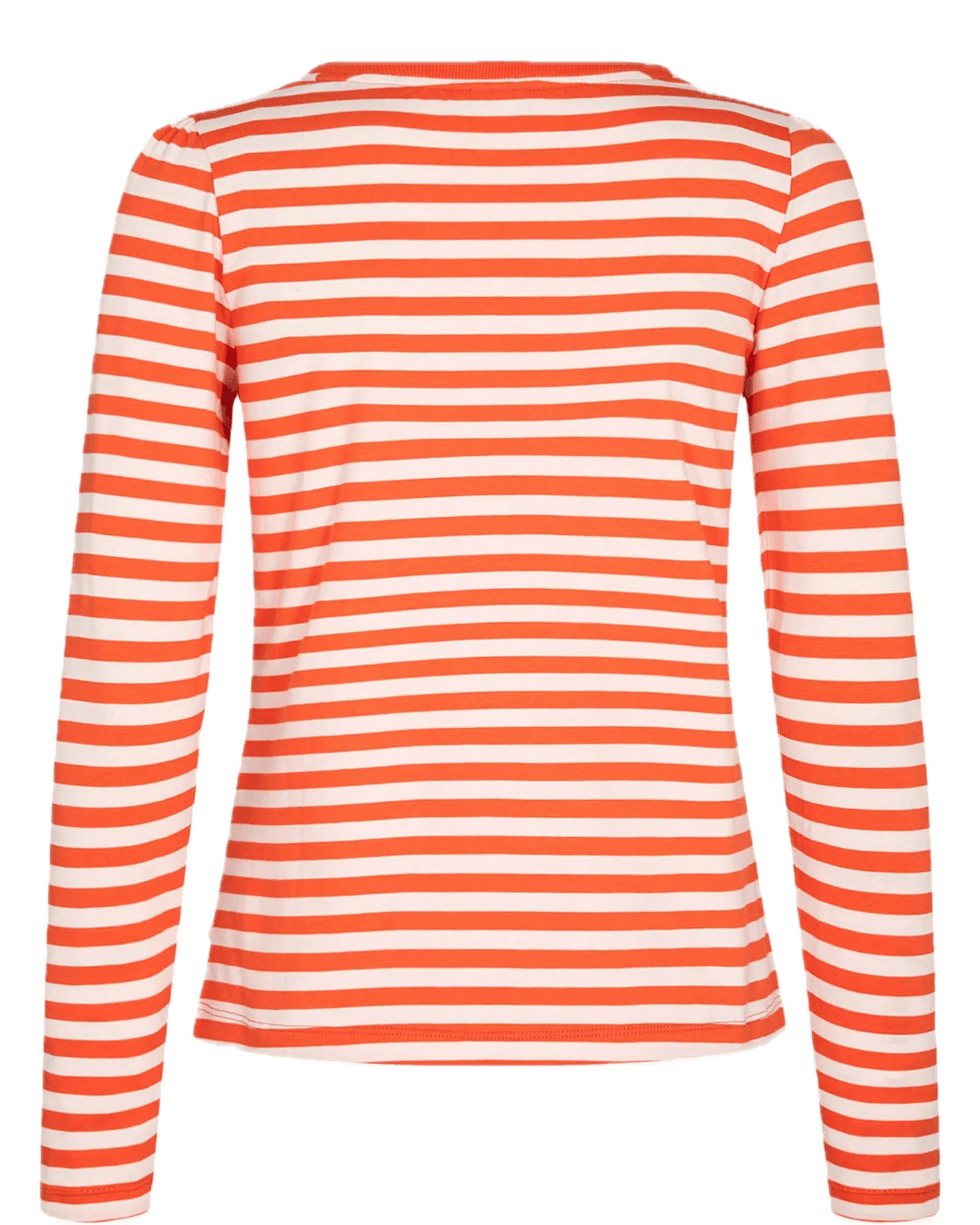 Camiseta Nümph Dizzy Red Orange - ECRU