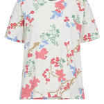 Camiseta Nümph Nubriony Bright White - ECRU