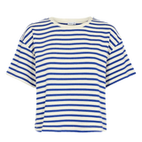 Camiseta Nümph Nuhuba Dazzling Blue - ECRU