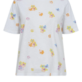 Camiseta Nümph Nulia Bright White - ECRU