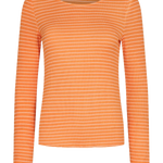 Camiseta Nümph Villa Tangerine - ECRU