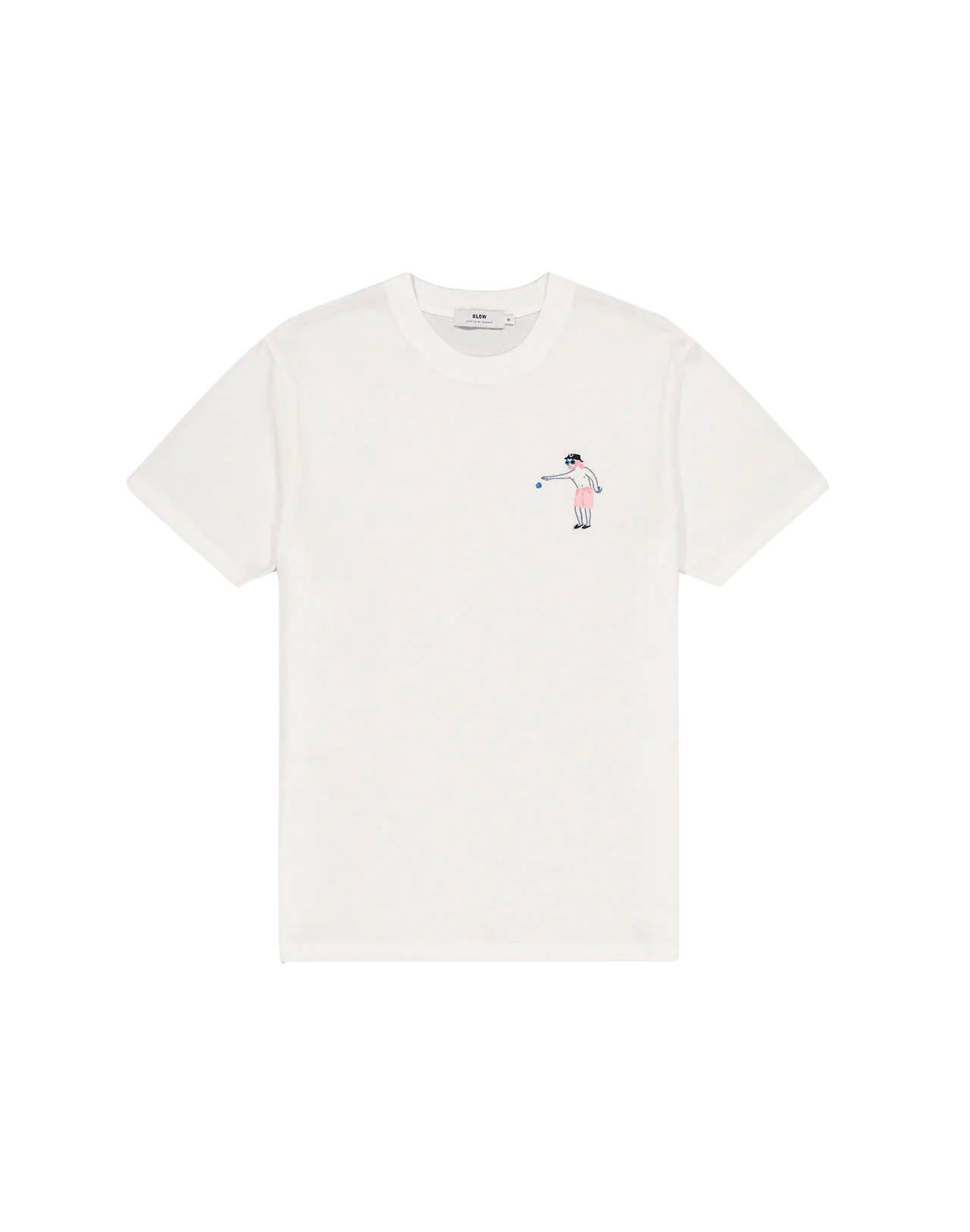 Camiseta Olow Unisex Bouliste - ECRU