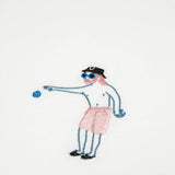 Camiseta Olow Unisex Bouliste - ECRU