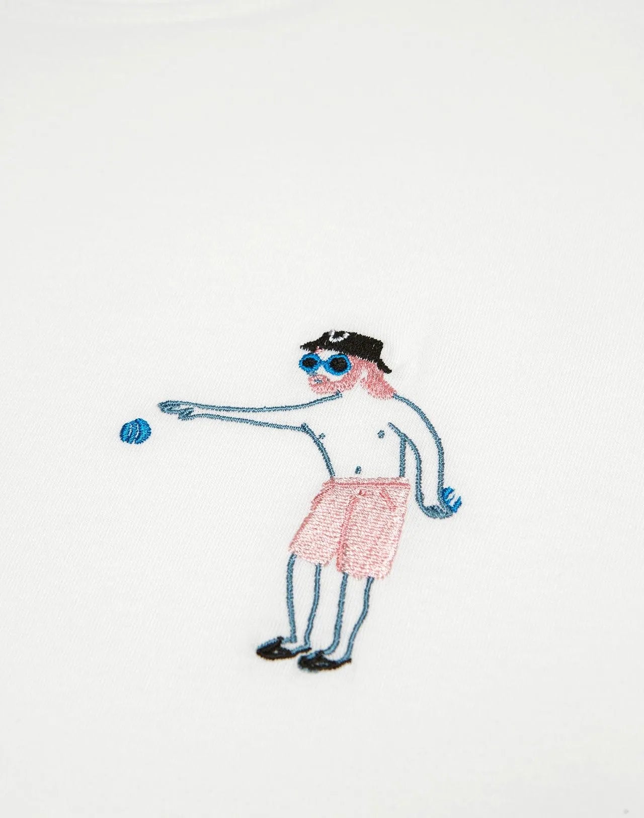 Camiseta Olow Unisex Bouliste - ECRU