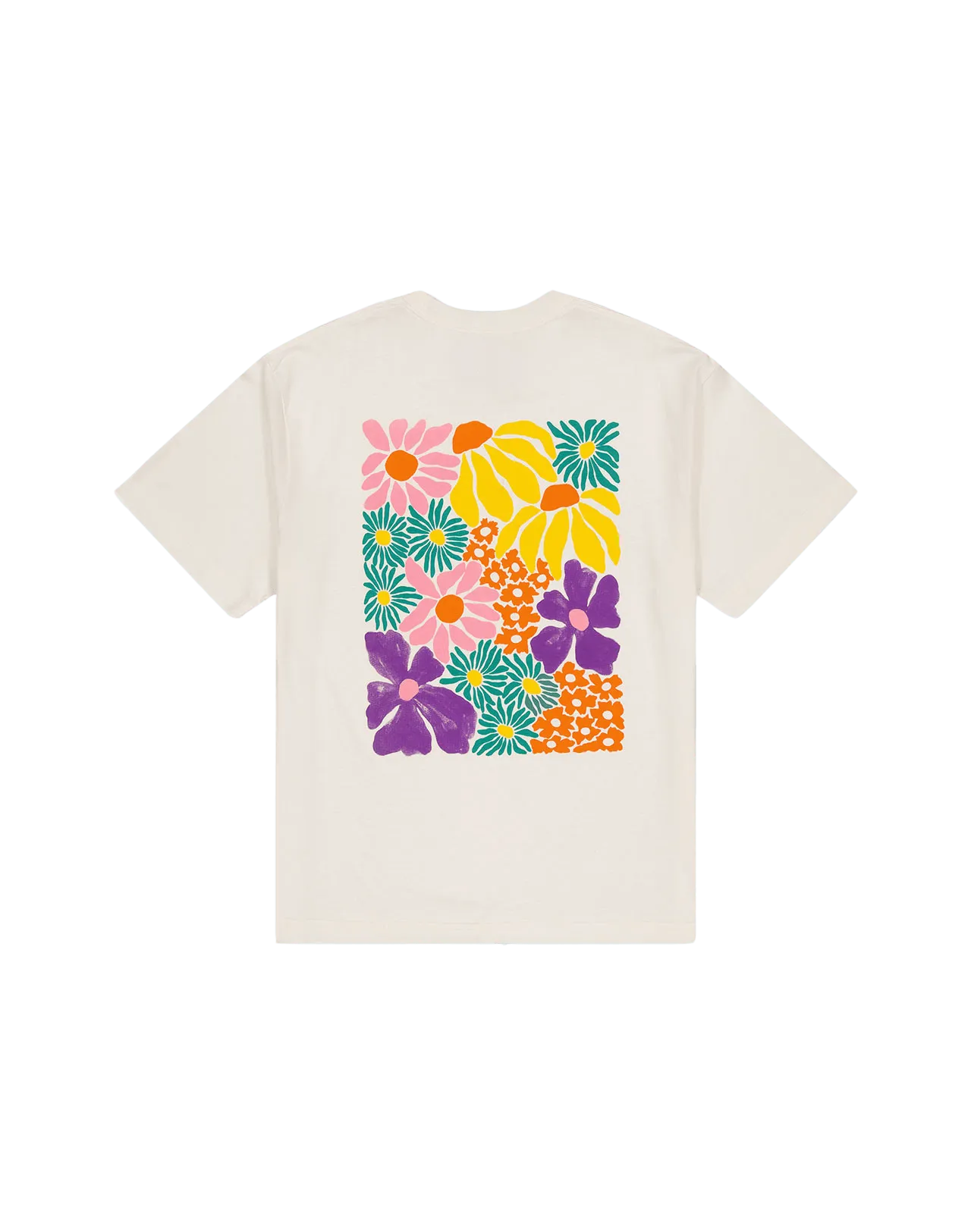 Camiseta Olow Unisex Oversized Spring - ECRU