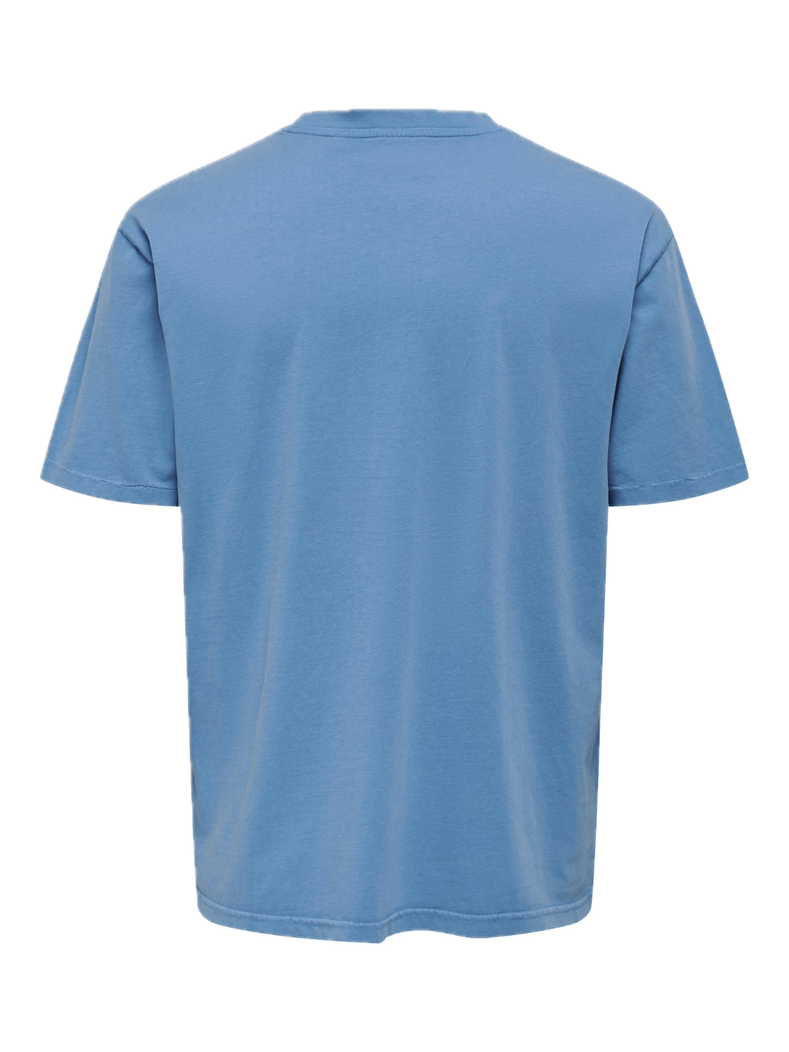 Camiseta Only & Sons Ron Blissful Blue - ECRU