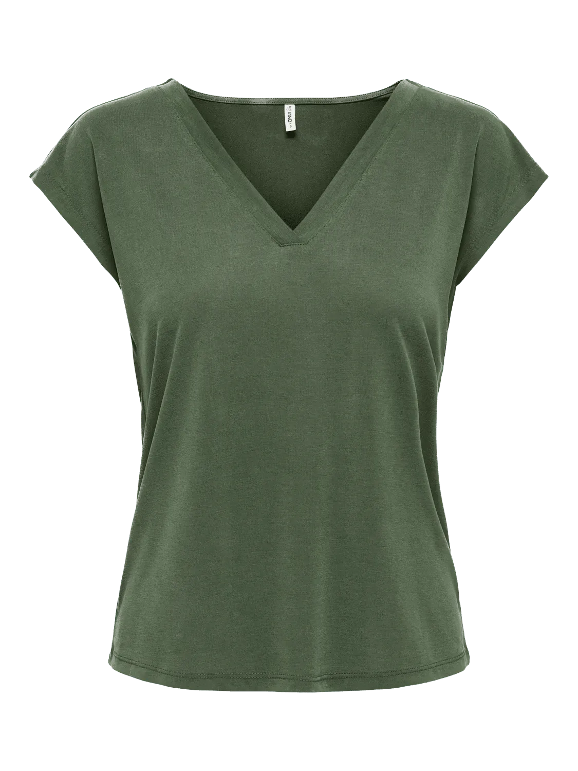 Camiseta Only Cuello Pico Free Duffel Bag - ECRU