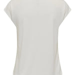 Camiseta ONLY Free Cloud Dancer - ECRU