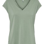 Camiseta ONLY Free Lily Pad - ECRU