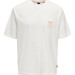 Camiseta Only&Sons Milo Amalfi Coast - ECRU