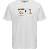 Camiseta Only&Sons Ole Gear Cloud Dancer - ECRU