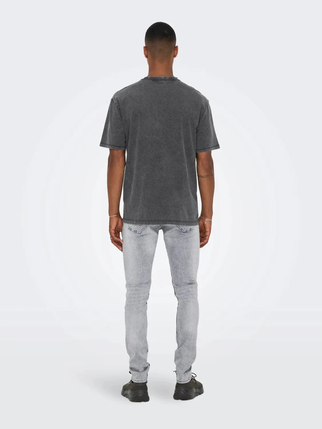 Camiseta Only&Sons Ron Black - ECRU