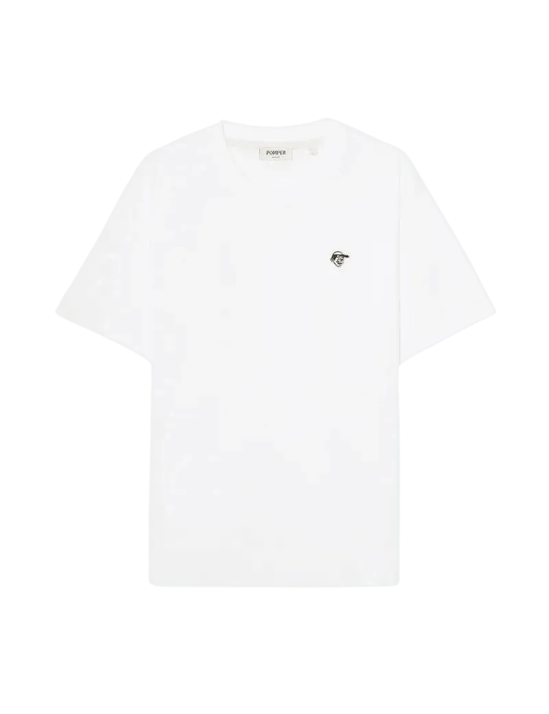 Camiseta Pompeii White Emilio - ECRU