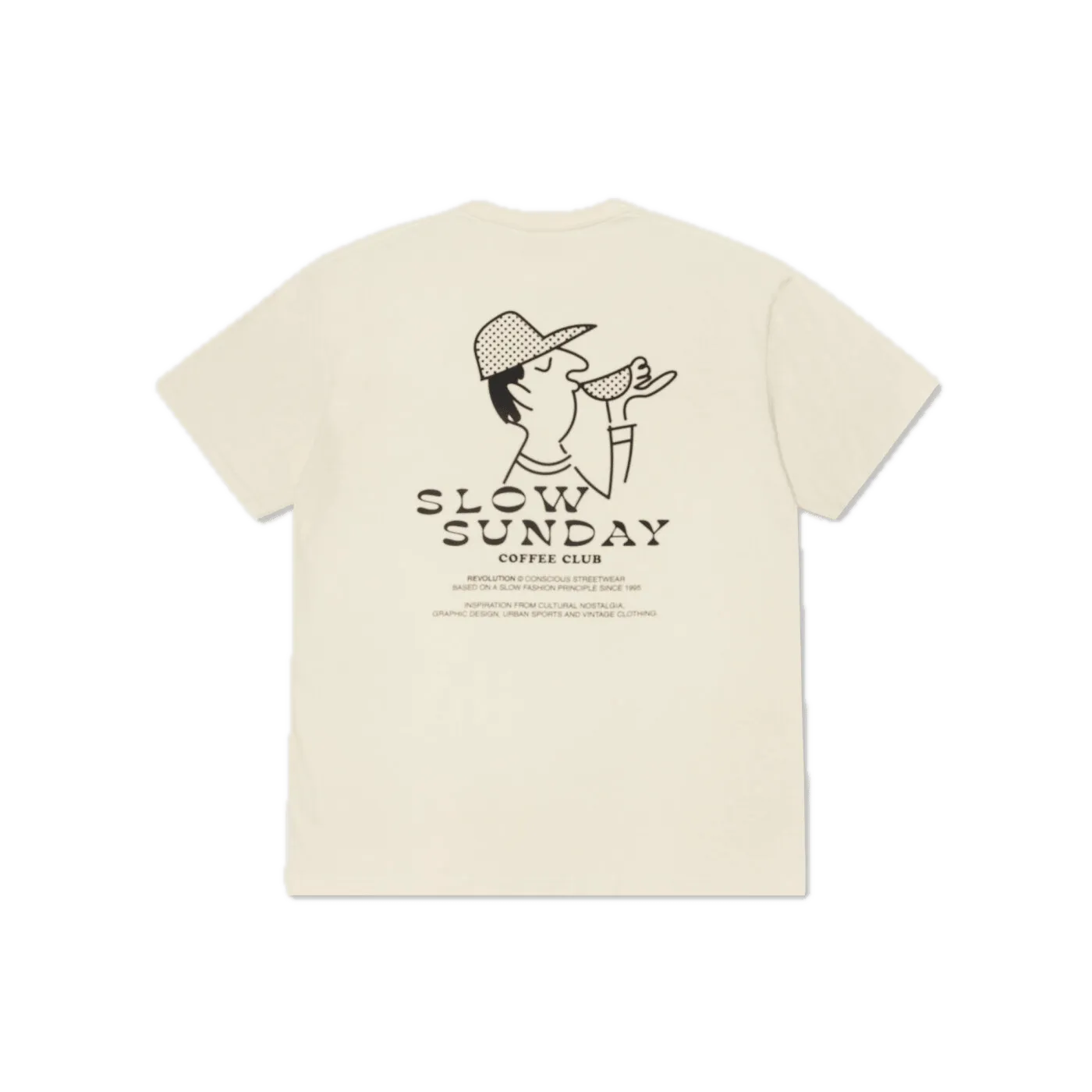 Camiseta Revolution 1332 Cof - ECRU