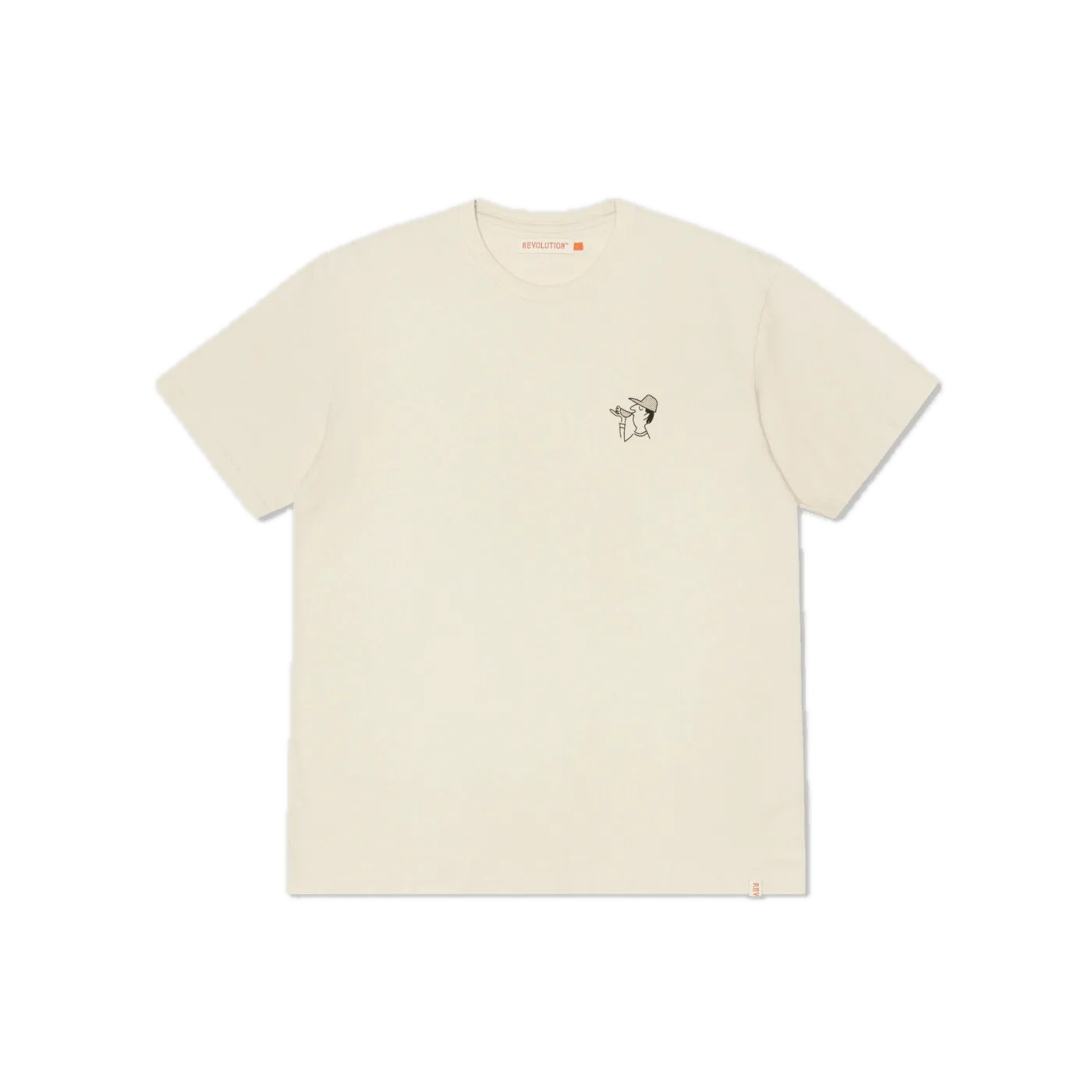 Camiseta Revolution 1332 Cof - ECRU